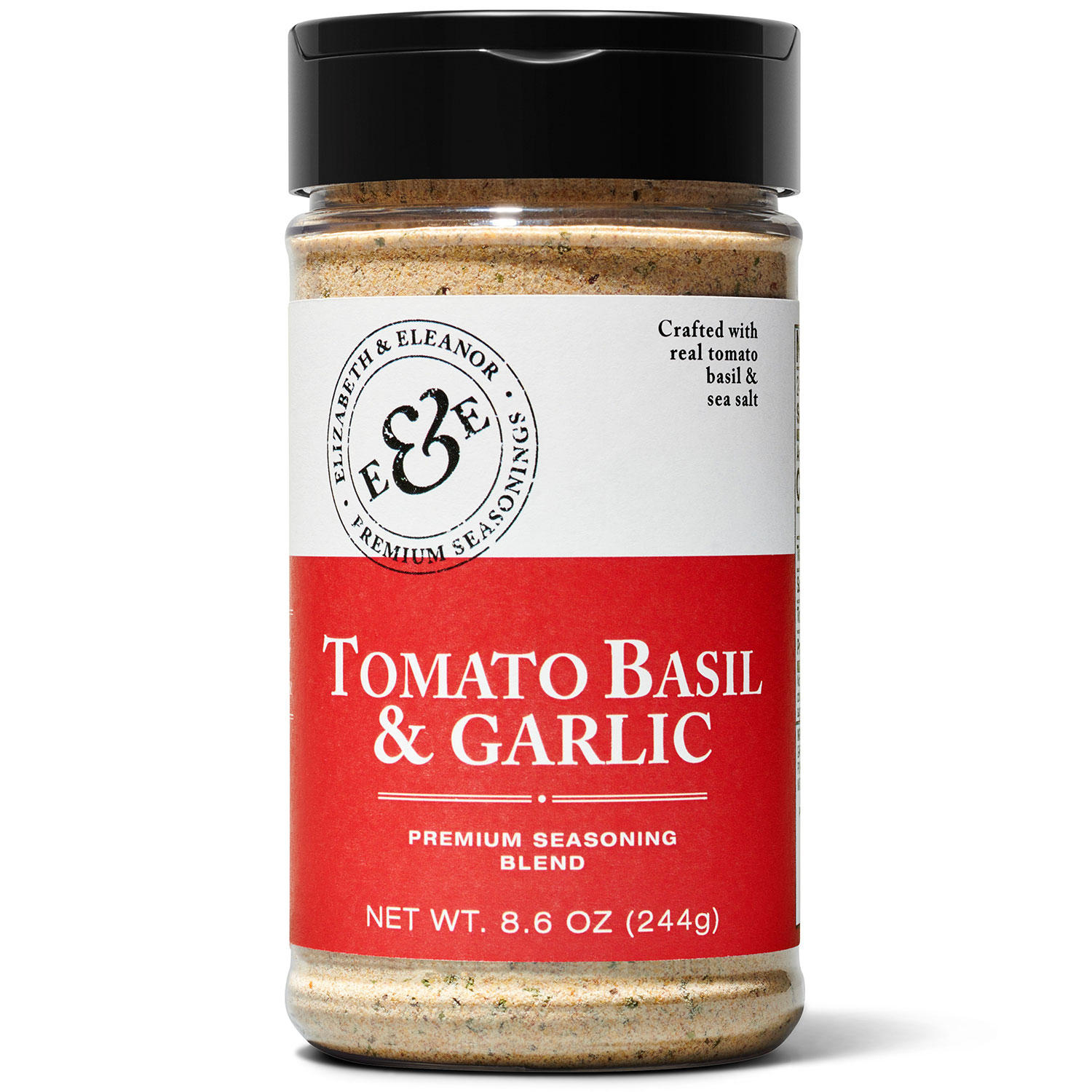 Elizabeth & Eleanor Tomato Basil Garlic Premium Seasoning (8.6 oz.)