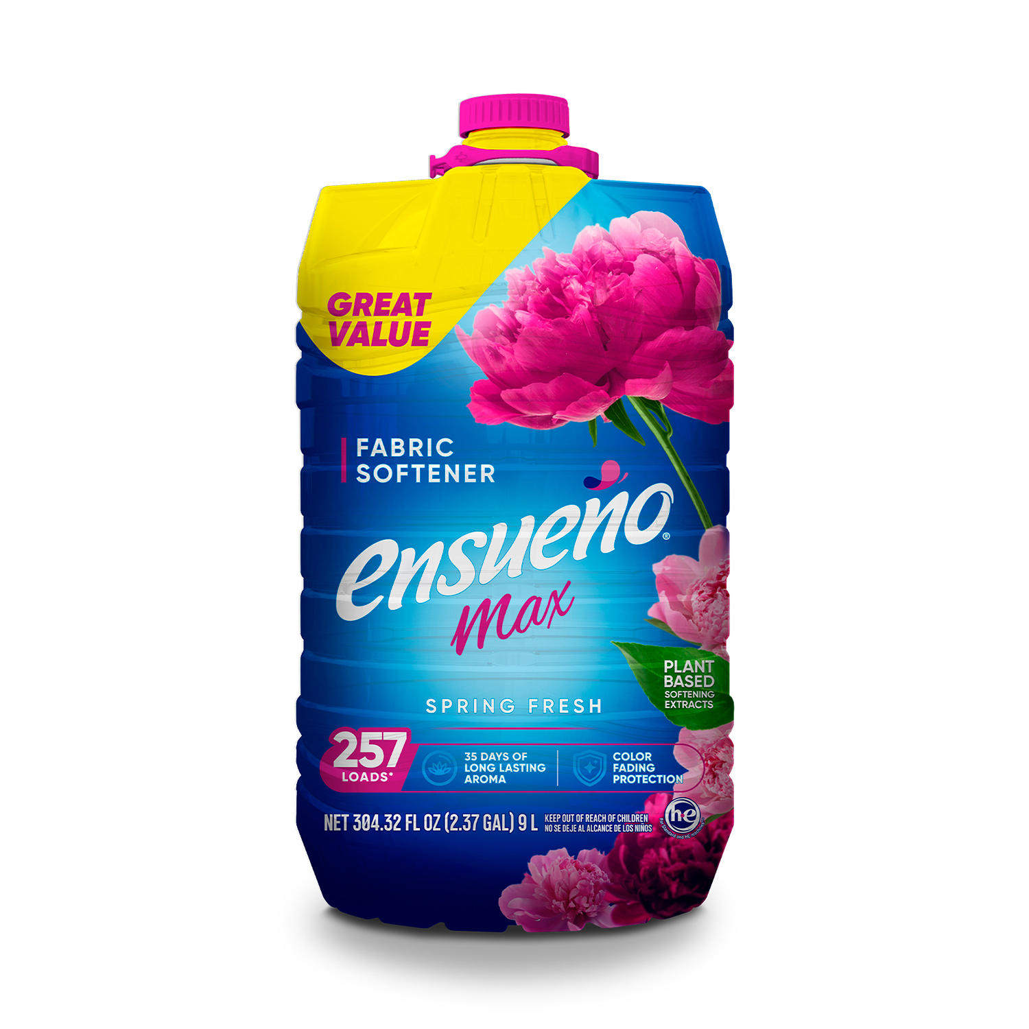 Ensueño Spring Fresh Fabric Softener (304.3 oz., 225 loads)