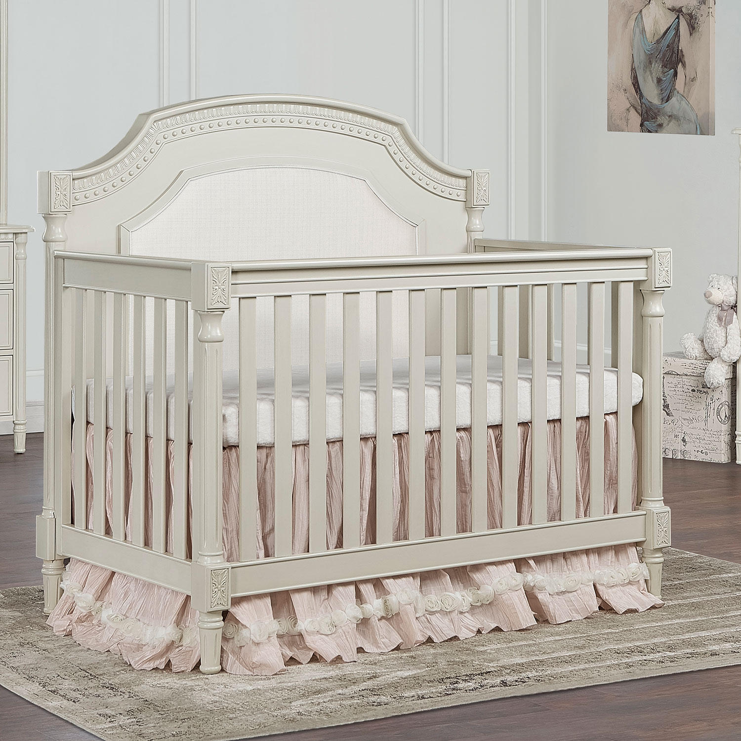 Evolur Julienne 5-in-1 Convertible Crib (Choose Your Color)