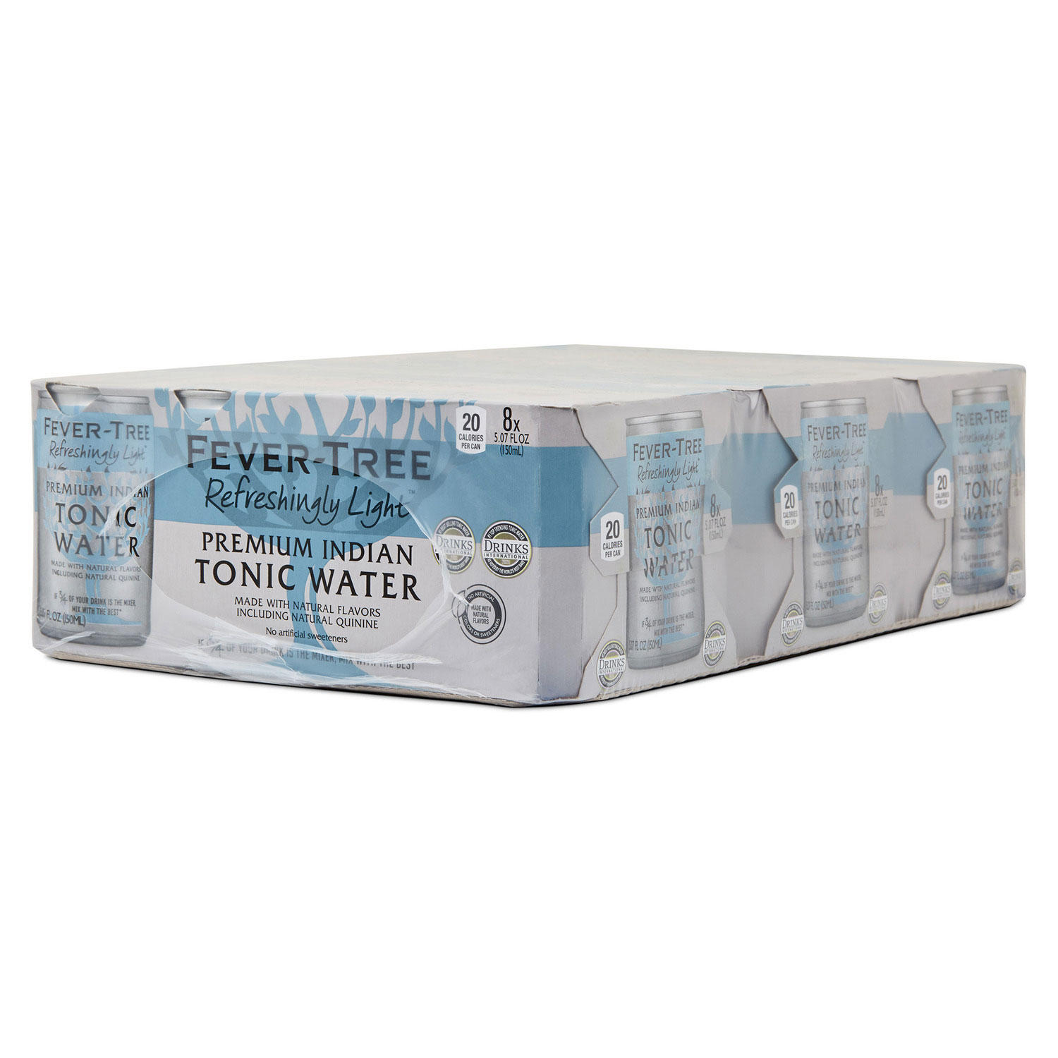 Fever-Tree Refreshingly Light Premium Tonic Water (150 ml., 24 pk.)