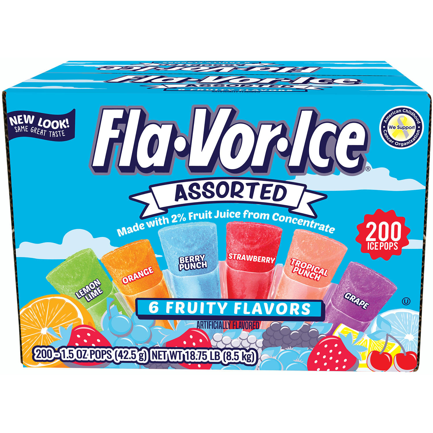 Fla-Vor-Ice Giant Pops (1.5 oz., 200 pk.)