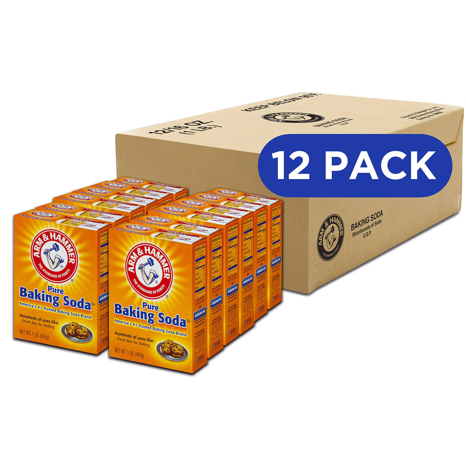 Arm & Hammer Baking Soda (1 lb. boxes, 12 pk.)