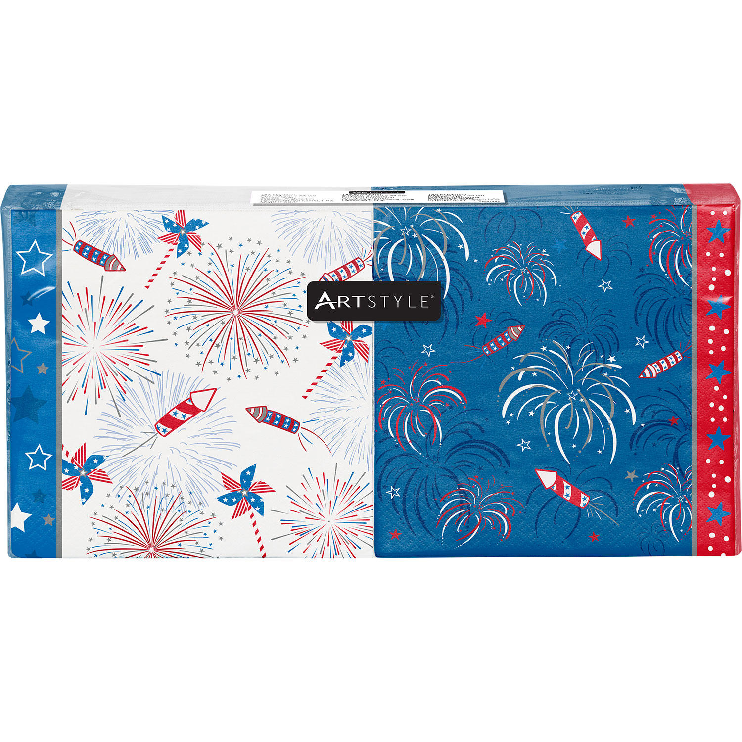 Artstyle 4th of July Fireworks Fun Lunch Napkins, 6.5" (200 ct.)
