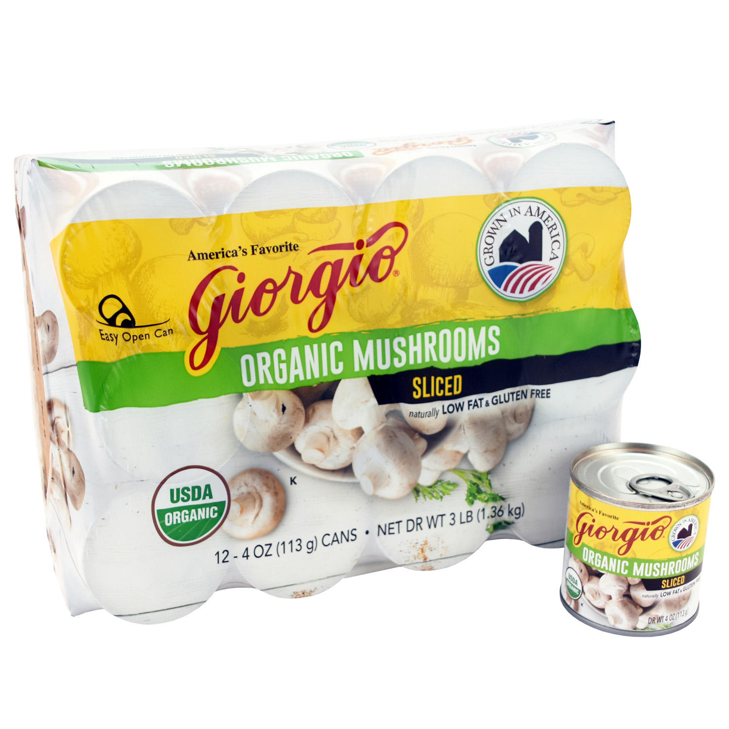 Giorgio Organic Mushrooms (4 oz., 12 pk.)