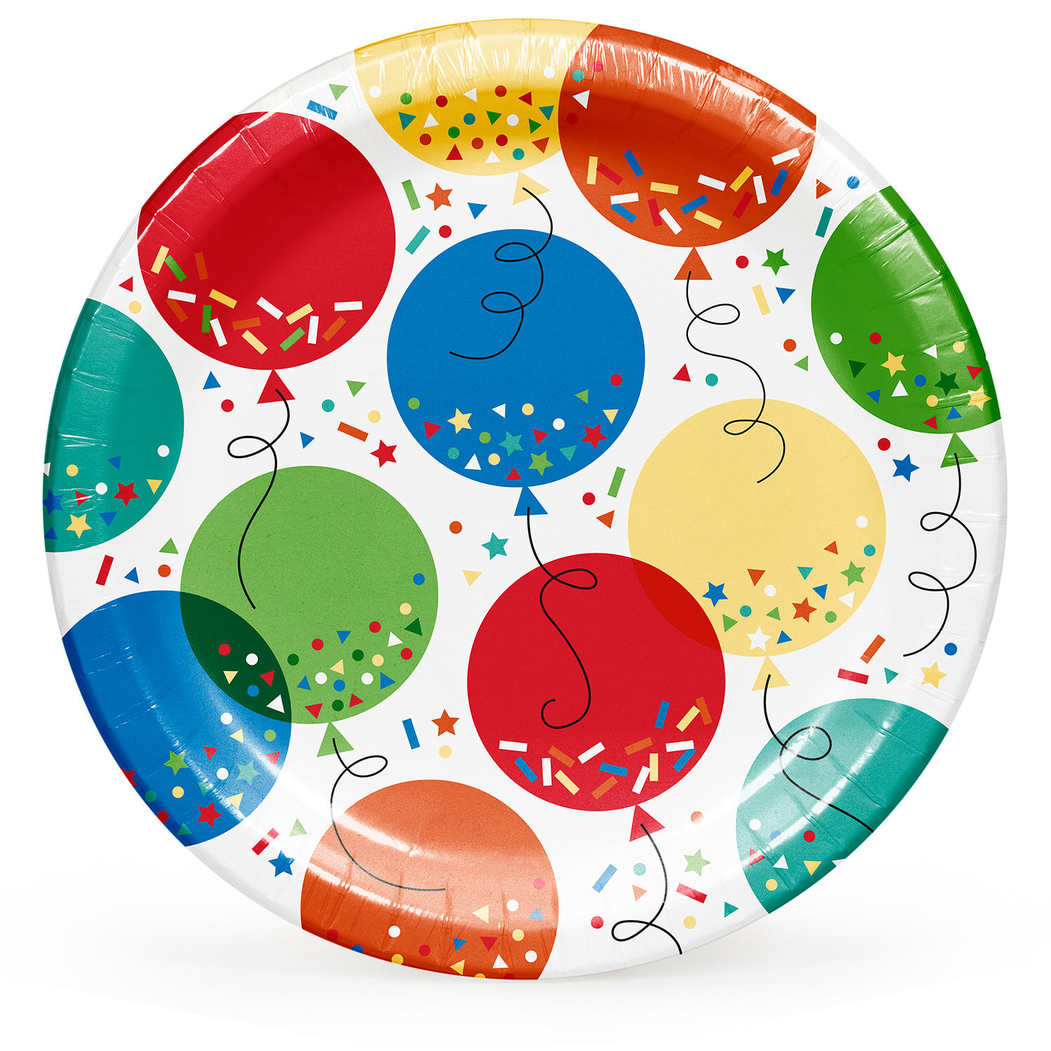 Artstyle Hip Hip Hooray Birthday Paper Plates, 10" (85 ct.)