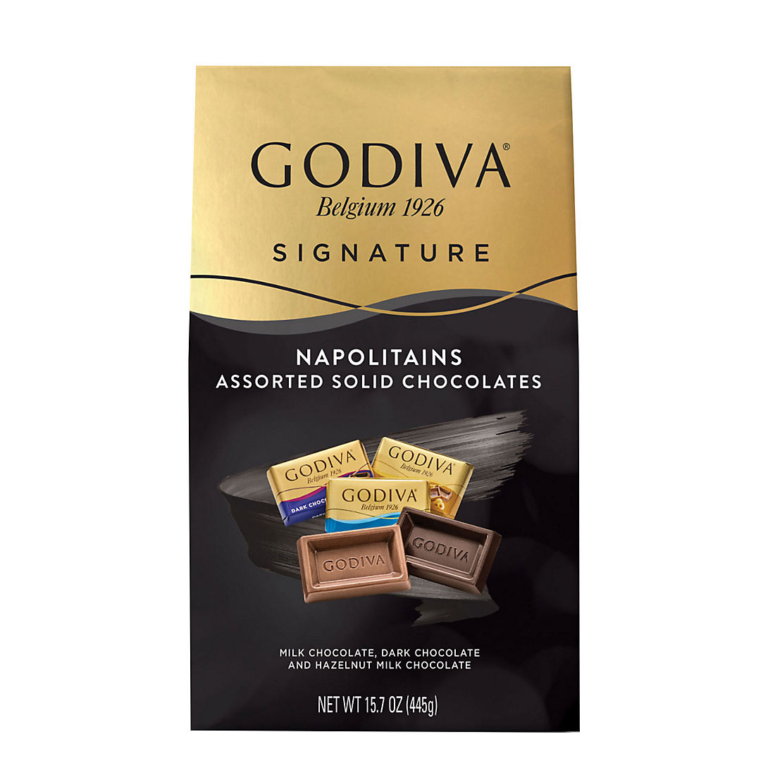 Godiva Napolitains Assorted Chocolate Bars, 15.7 oz.