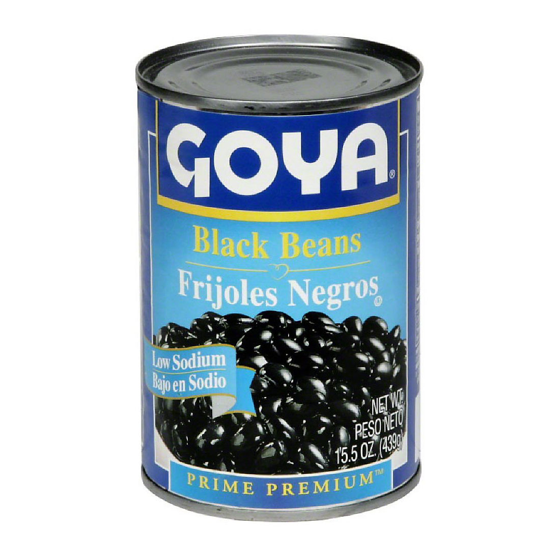 Goya Low Sodium Black Beans, 6 pk./15.5 oz.