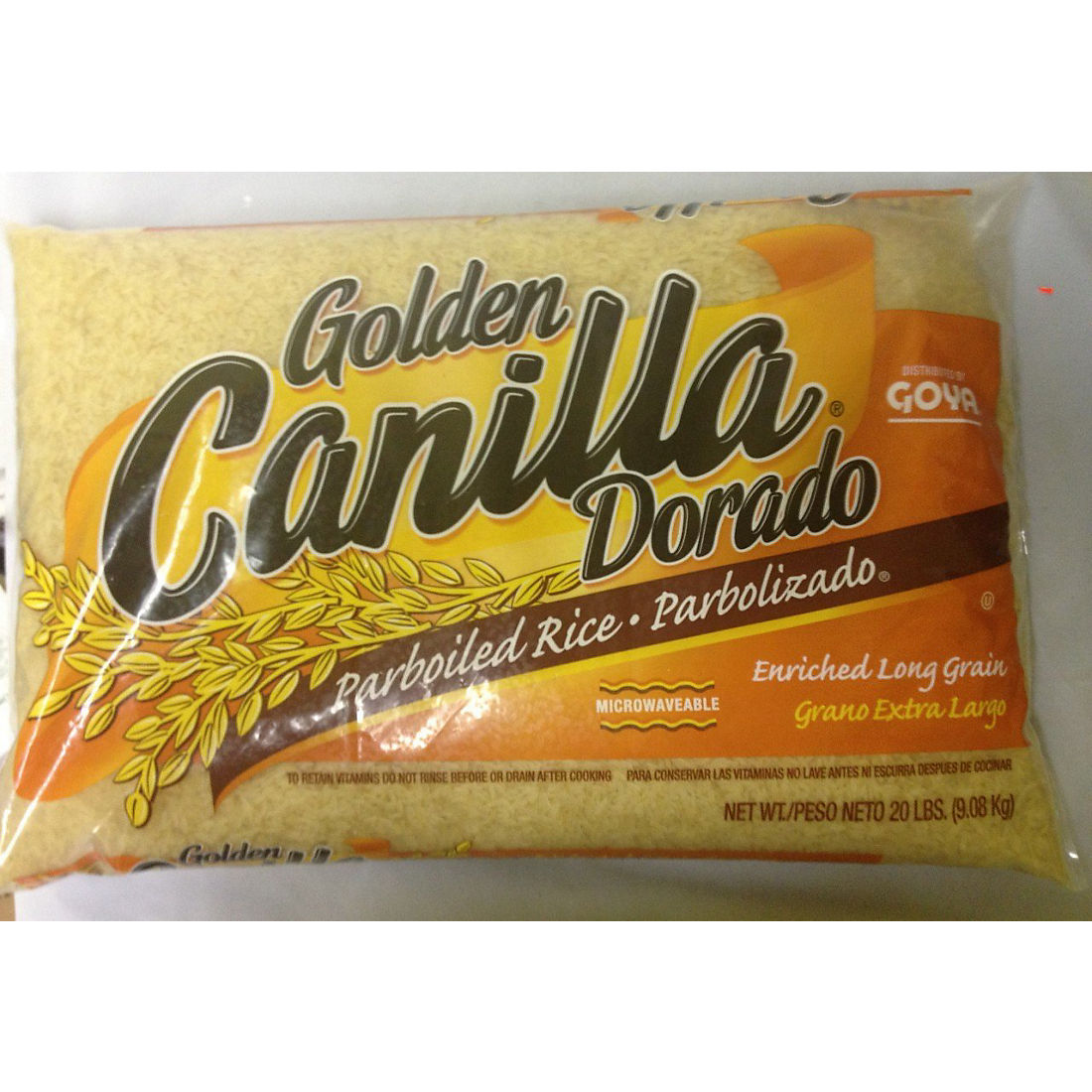 Goya Parboiled Rice, 20 lb. Bag