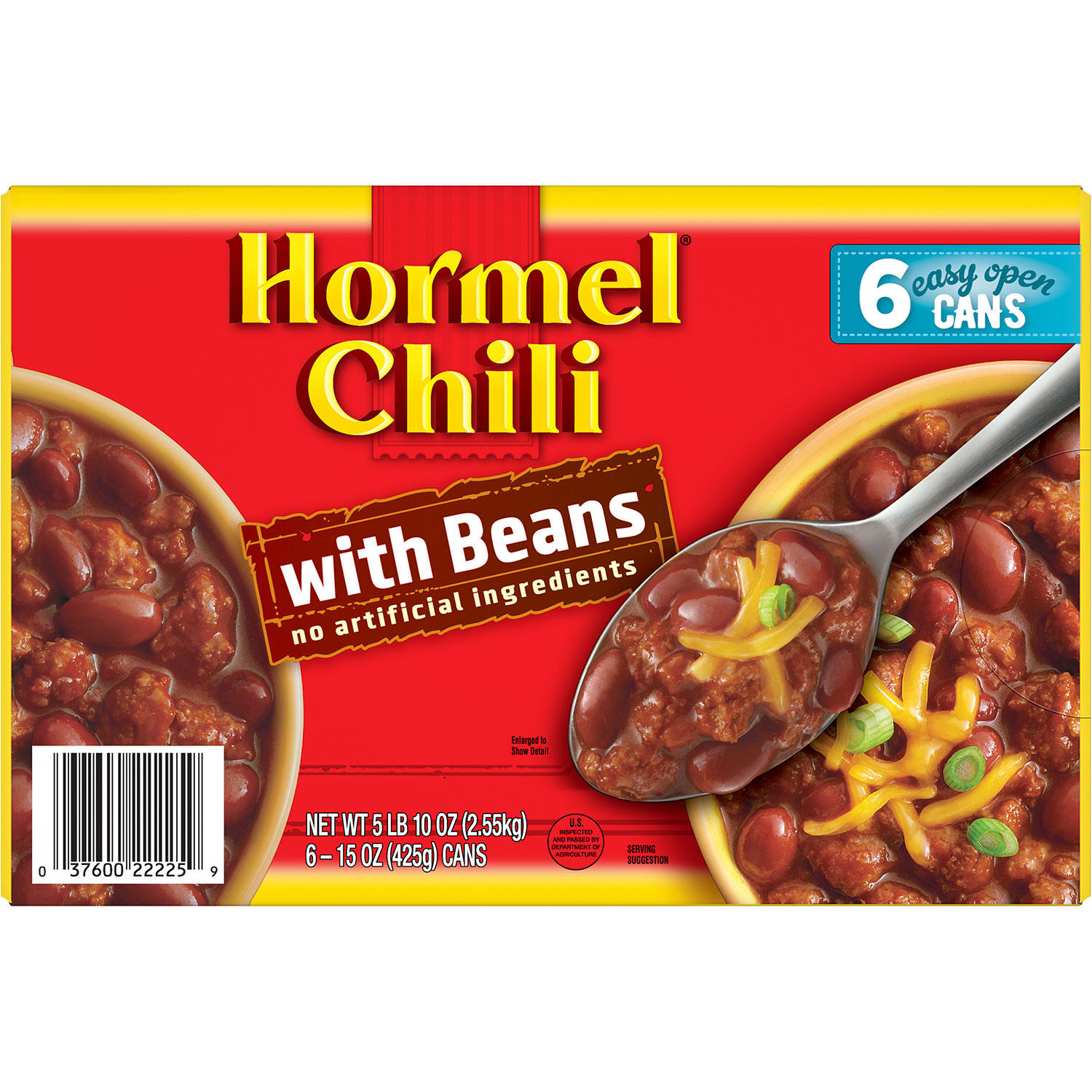 Hormel Chili with Beans (15 oz., 6 pk.)