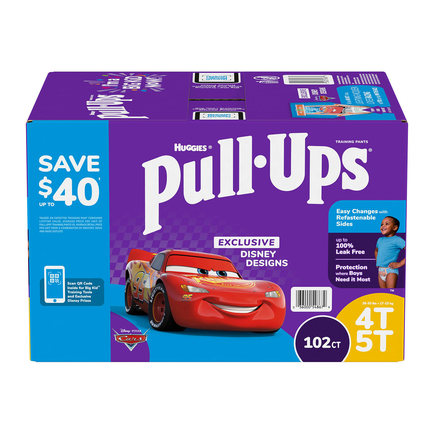 Huggies Pull-Ups Training Pants for Boys (Sizes: 2T-6T)