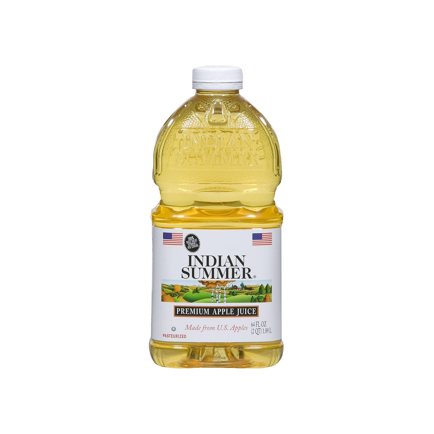 Indian Summer Premium Apple Juice (64 fl. oz., 8 ct.)