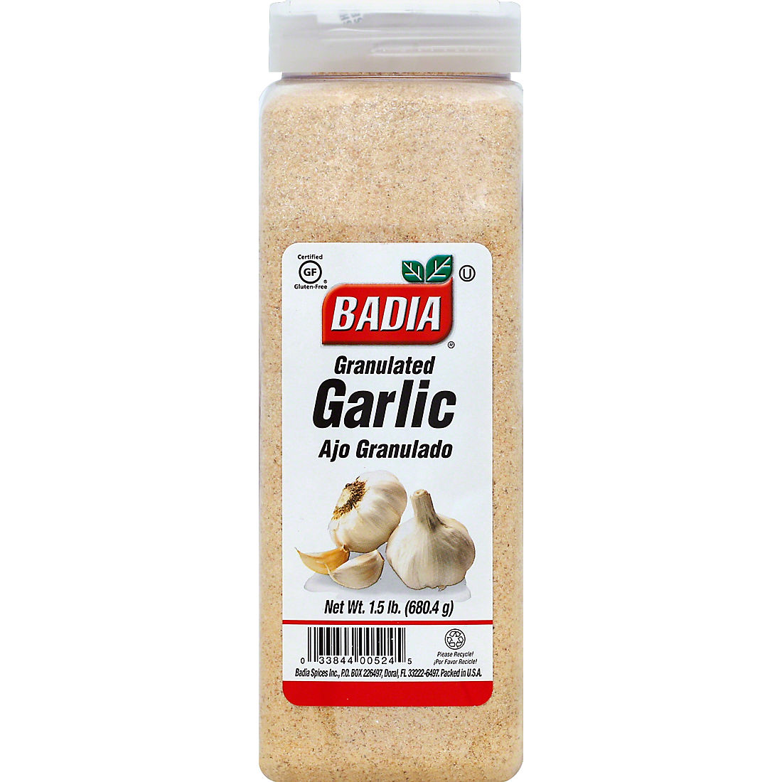 Badia Granulated Garlic Seasoning, 24 oz.