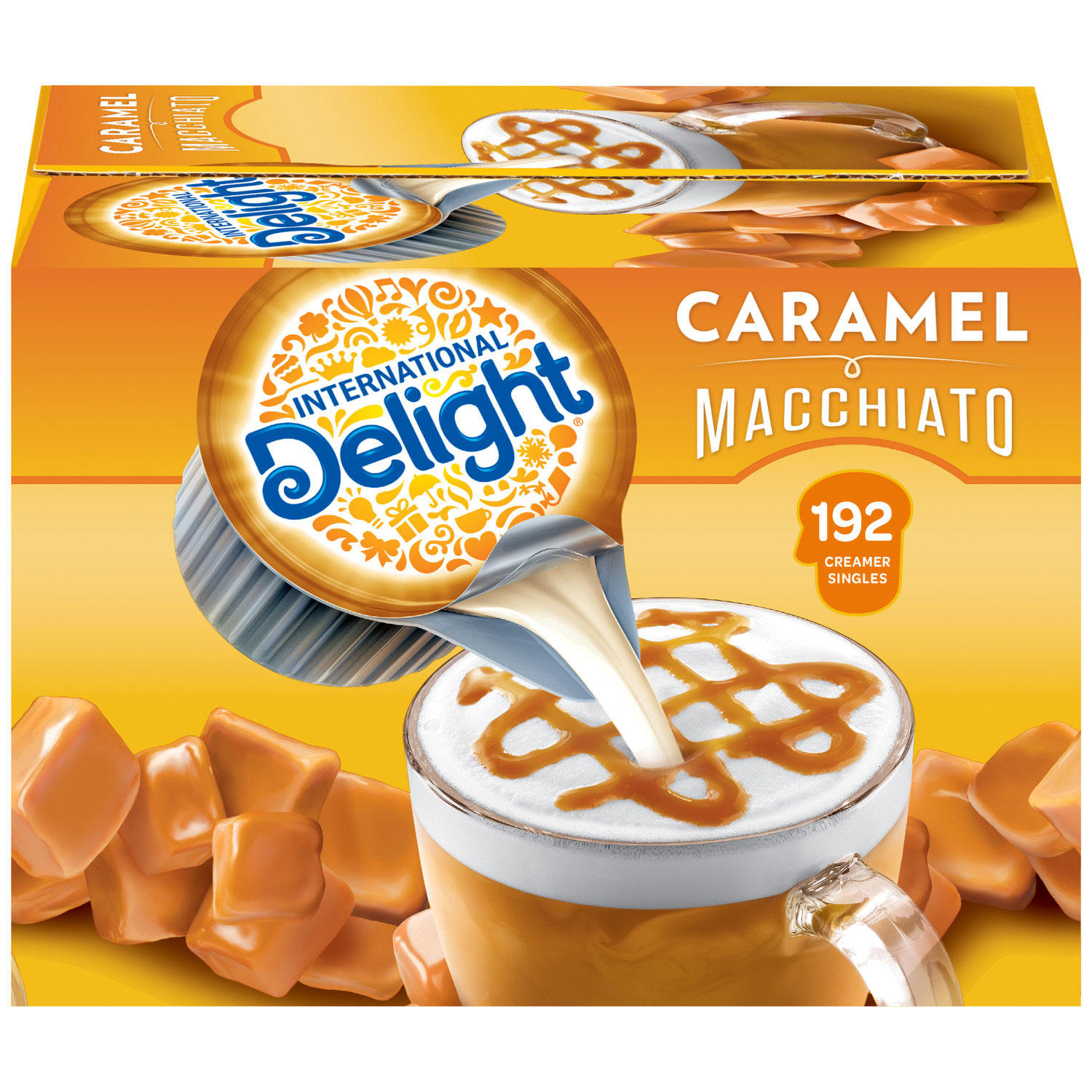 International Delight Caramel Macchiato Coffee Creamer Singles (192 ct.)