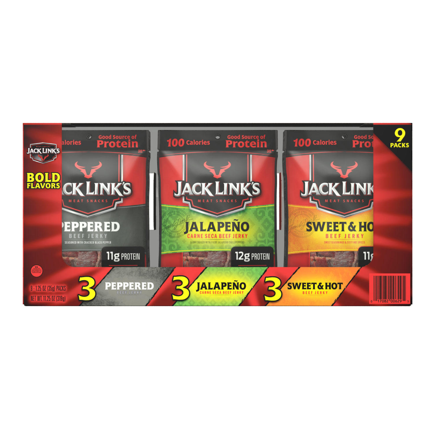 Jack Link's Bold Variety Pack (9 pk.)