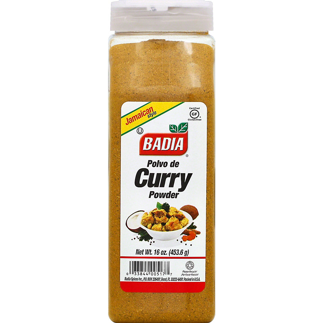 Badia Jamaican Style Curry Powder, 16 oz.