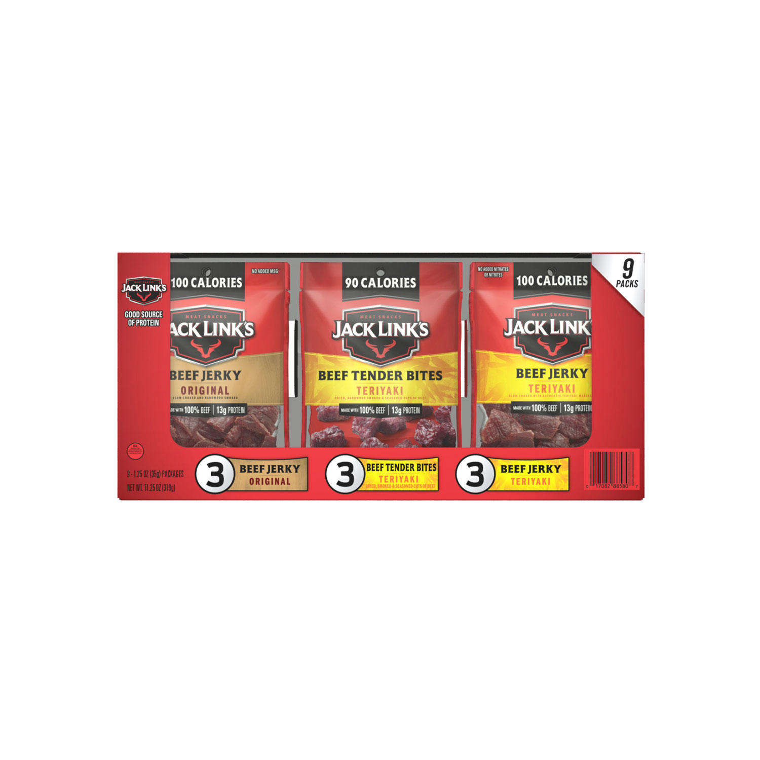 Jack Link's Variety Pack (1.25 oz., 9 ct.)