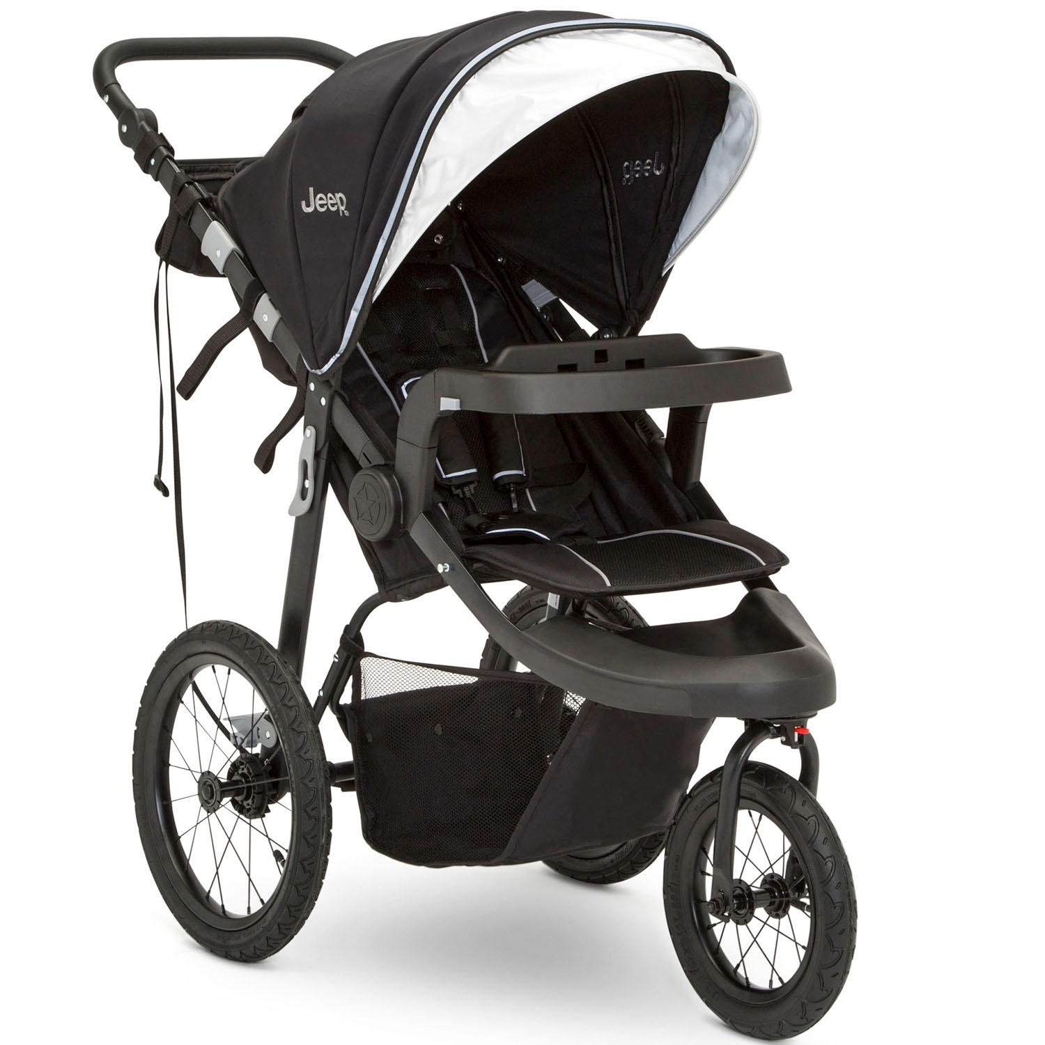Jeep Hydro Sport Plus Jogger, Black