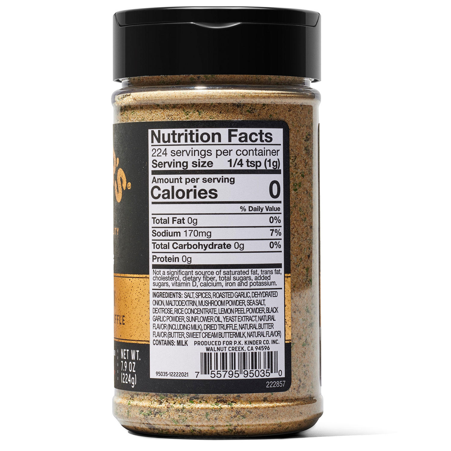 Kinder's Prime Steak with Black Garlic and Truffle (7.9 oz.)