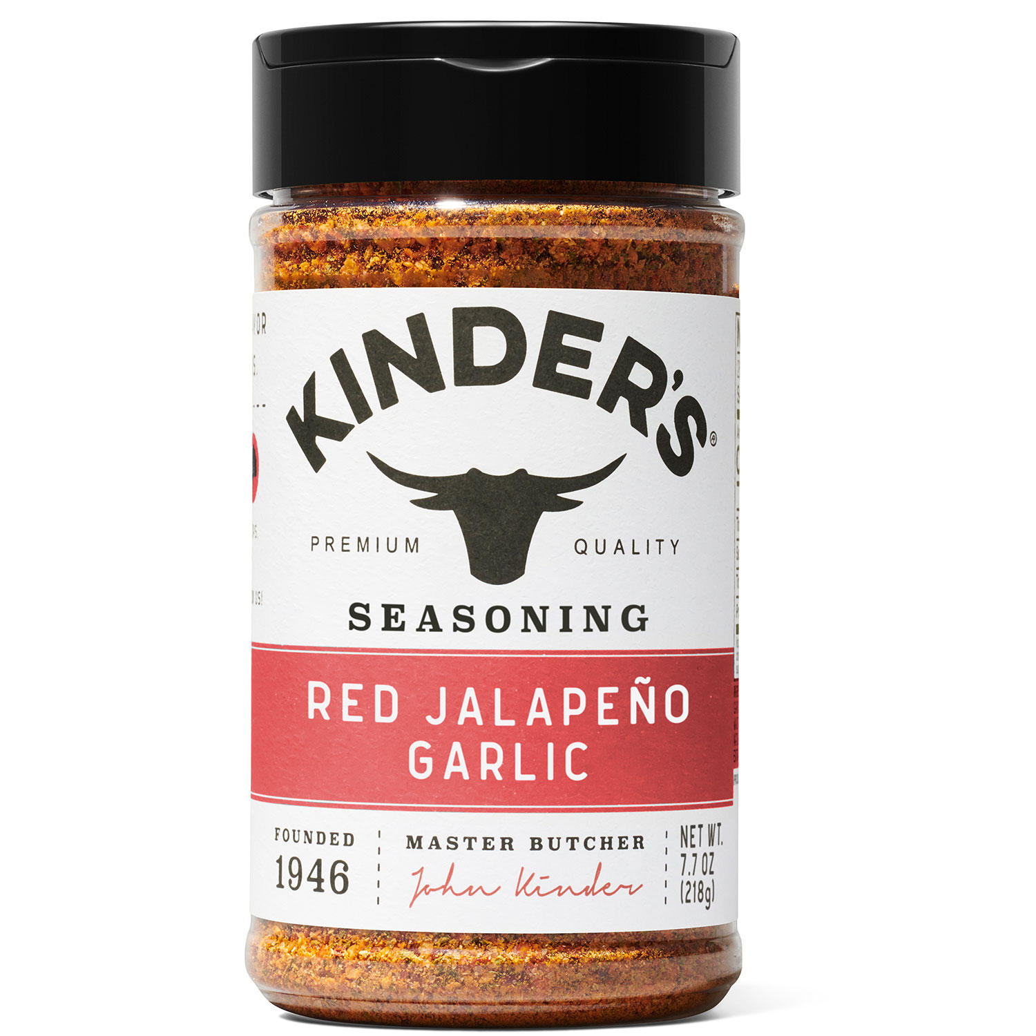 Kinder's Red Jalapeno Garlic Seasoning (7.7 oz.)