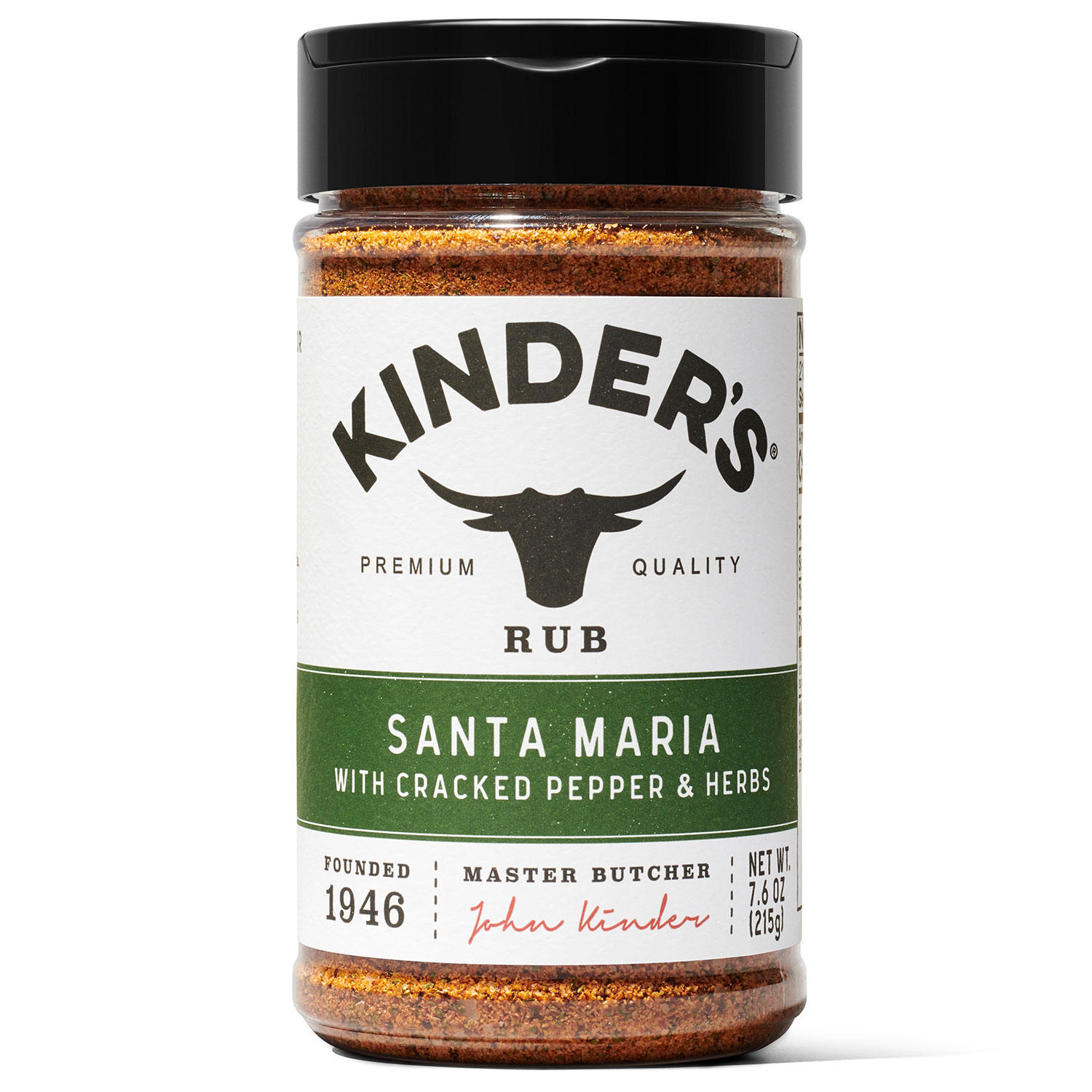 Kinder's Santa Maria with Cracked Pepper and Herbs Rub (7.6 oz.)