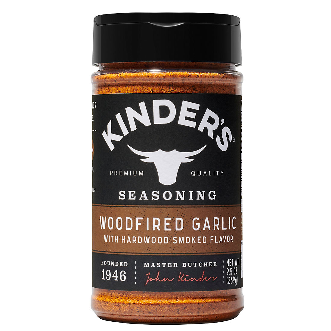 Kinder's Woodfired Garlic Seasoning, 9.5 oz.