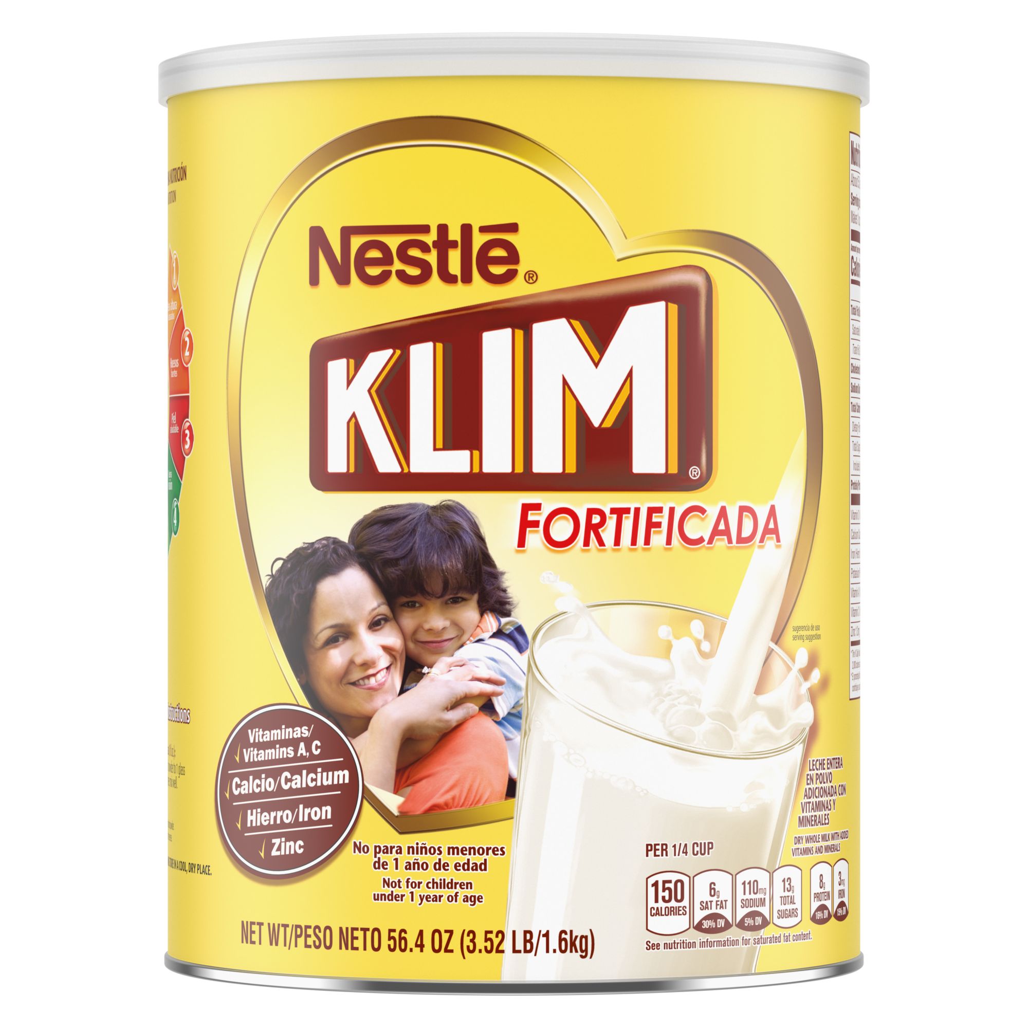 KLIM Fortified Dry Milk, 1.6kg