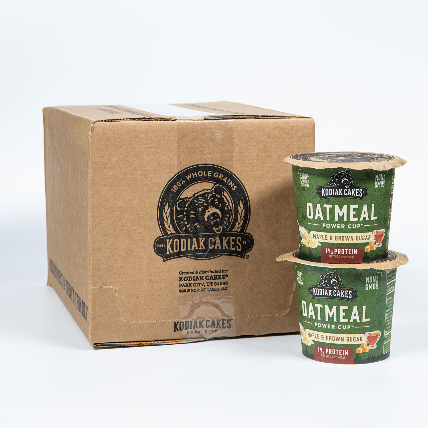 Kodiak Cakes Oatmeal Cups, Maple and Brown Sugar (12 pk.)