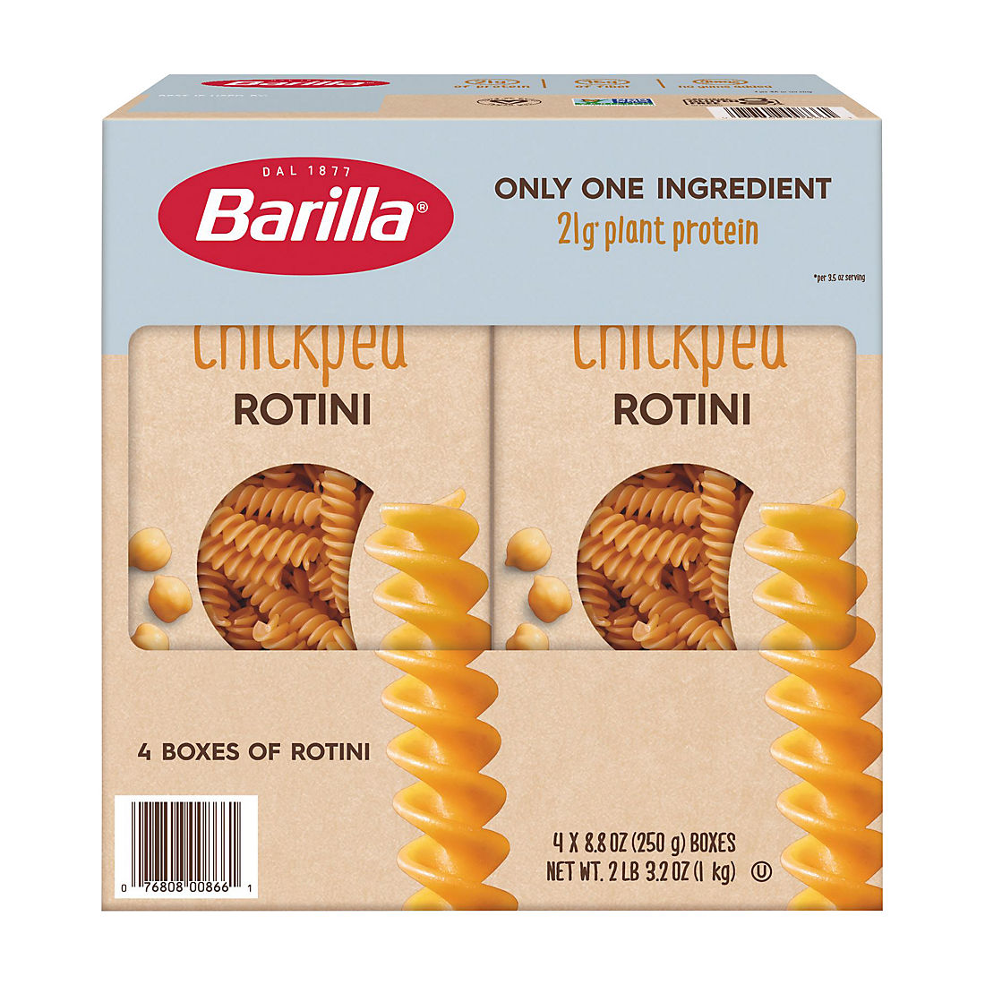 Barilla Chickpea Rotini, 4 pk.