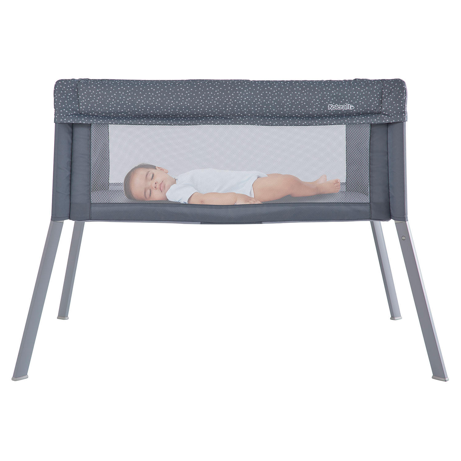 Kolcraft Healthy Lite Portable Bassinet with Antimicrobial Sheet Protection