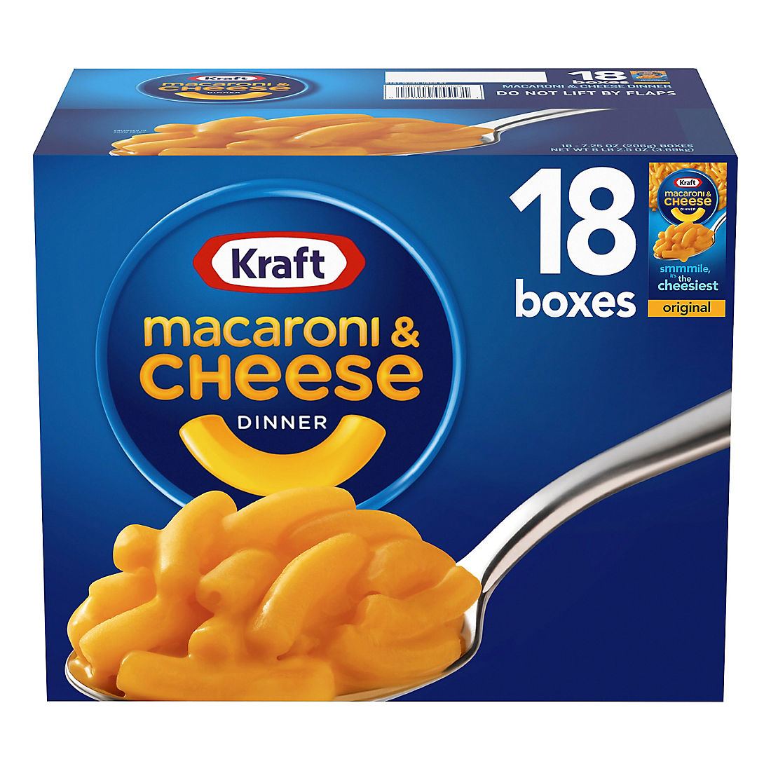 Kraft Original Macaroni & Cheese Dinner, 18 pk./7.25 oz.