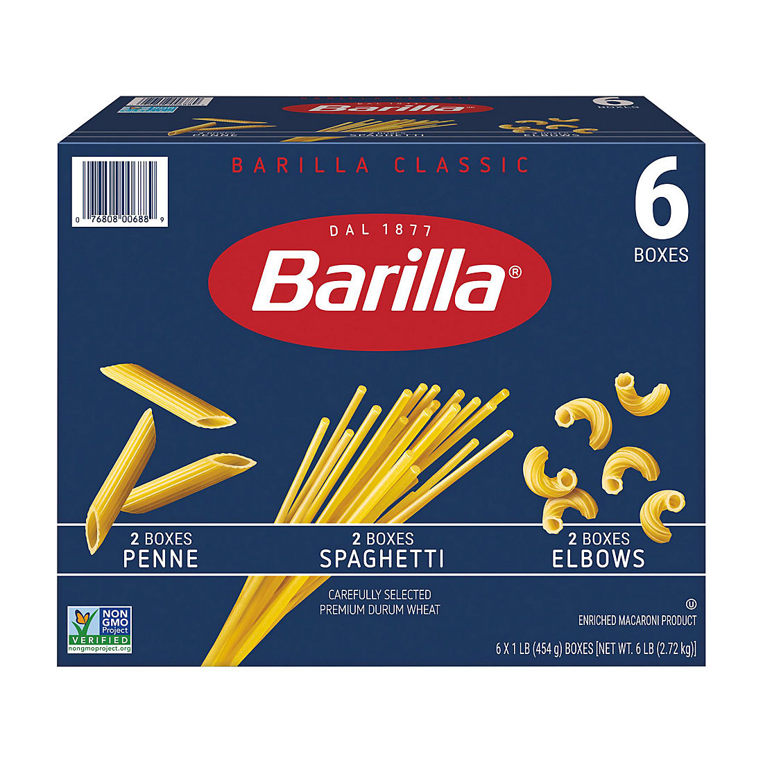 Barilla Pasta Variety Pack, 6 lbs.