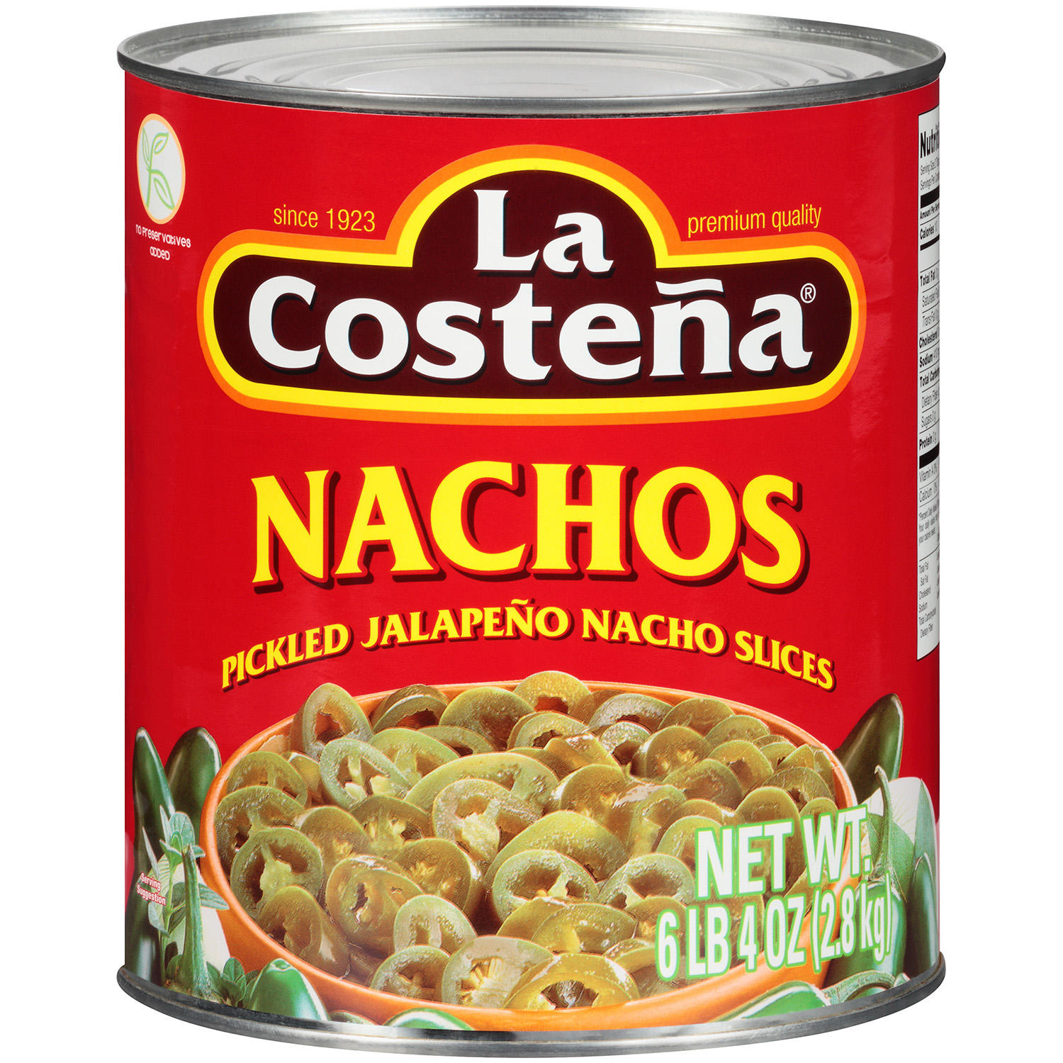 La Costena Jalapeno Nacho Slices (100 oz.)