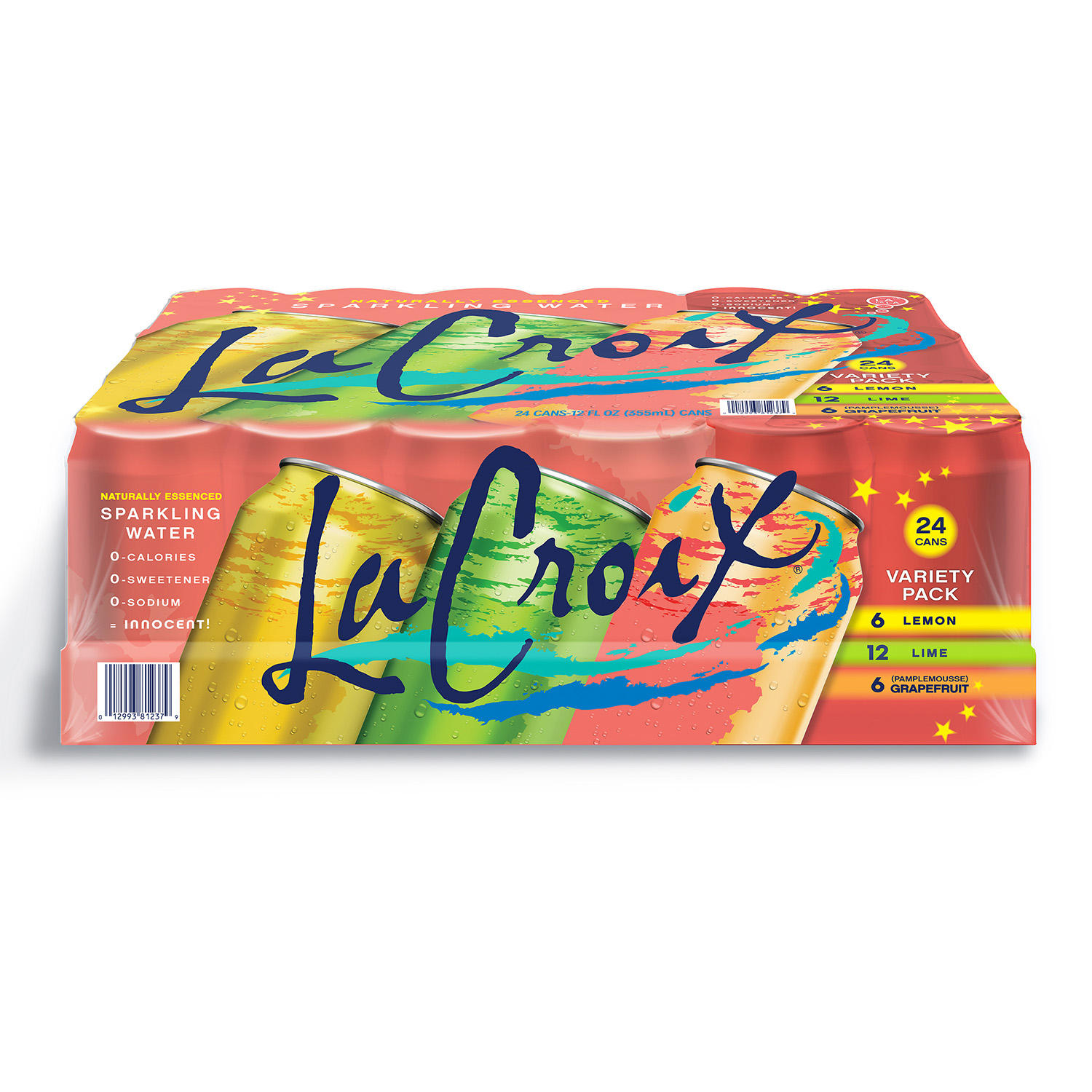 La Croix Sparkling Water Variety Pack (12 fl. oz., 24 pk.)