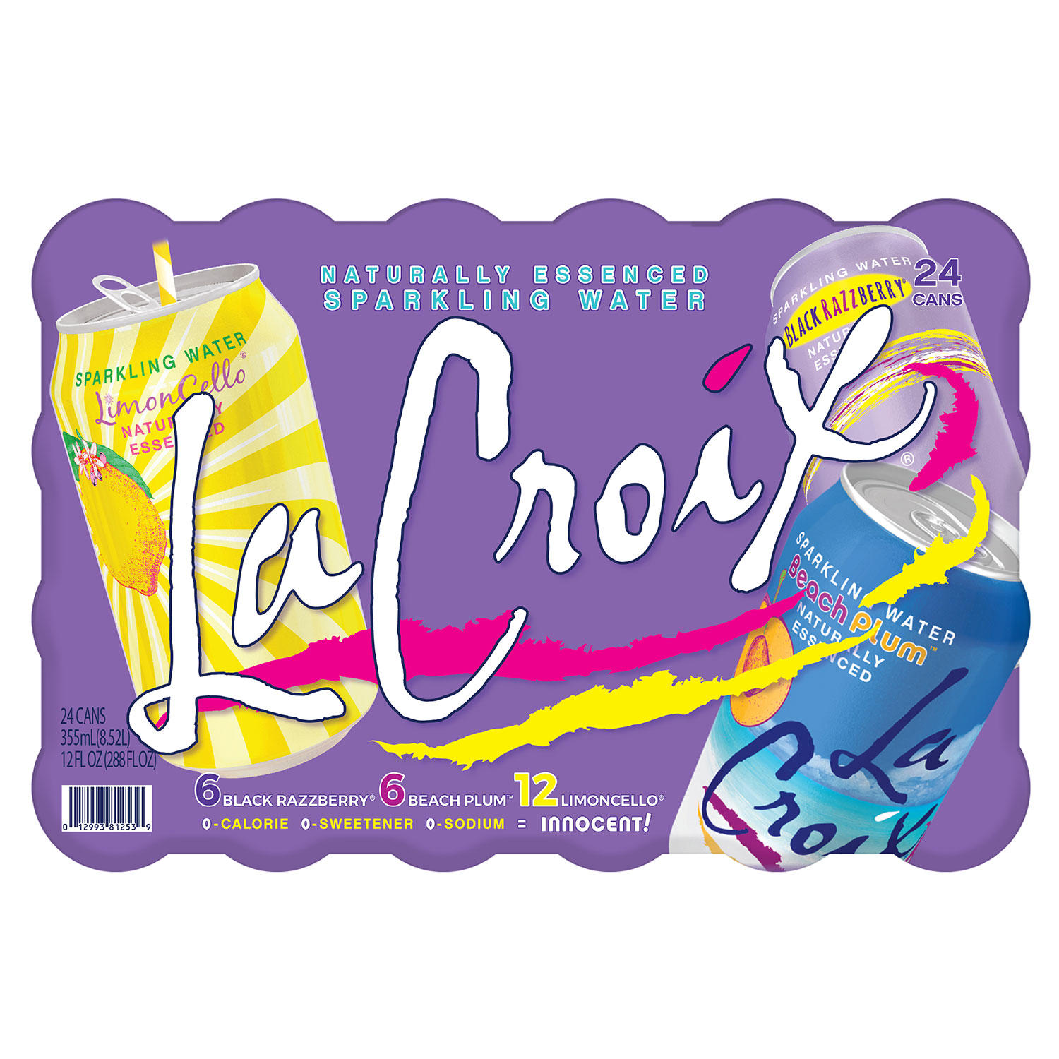 LaCroix Sparkling Water Variety Pack (12 fl. oz., 24 pk.)
