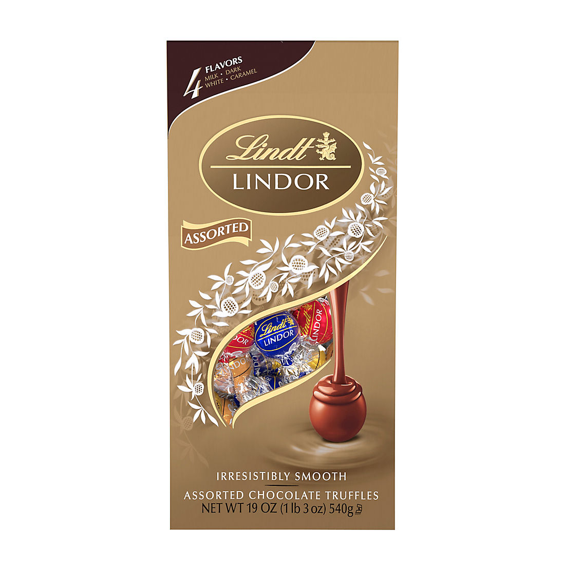 Lindt Lindor Assorted Gold Bag, 19 oz.