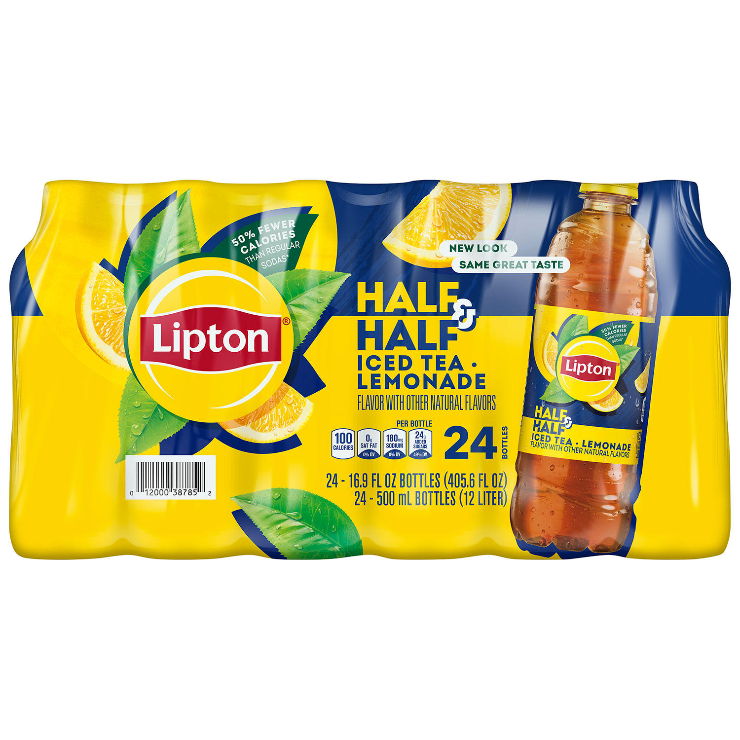 Lipton Half & Half Iced Tea & Lemonade (16.9 oz., 24 pk.)
