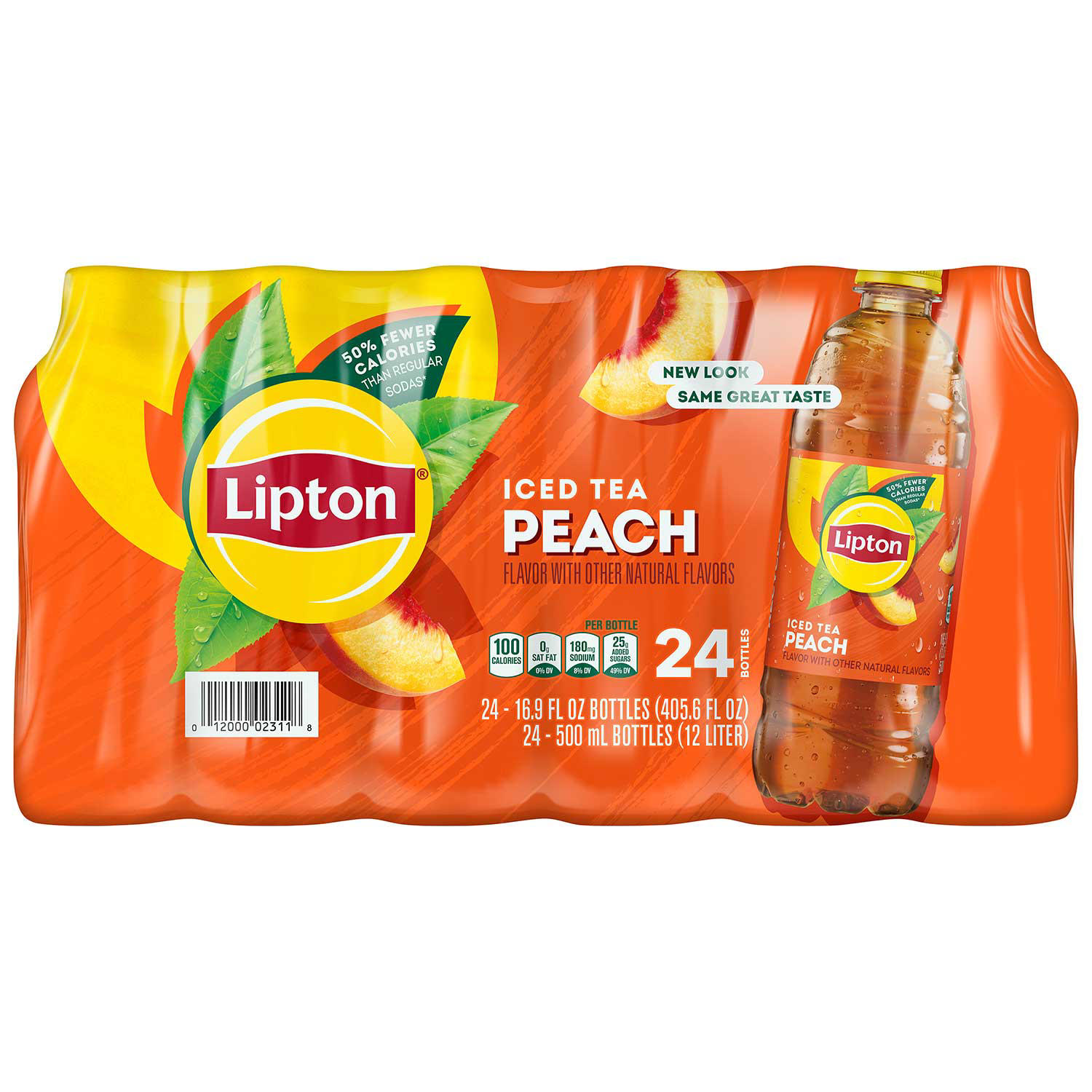 Lipton Peach Iced Tea (16.9 oz., 24 pk)