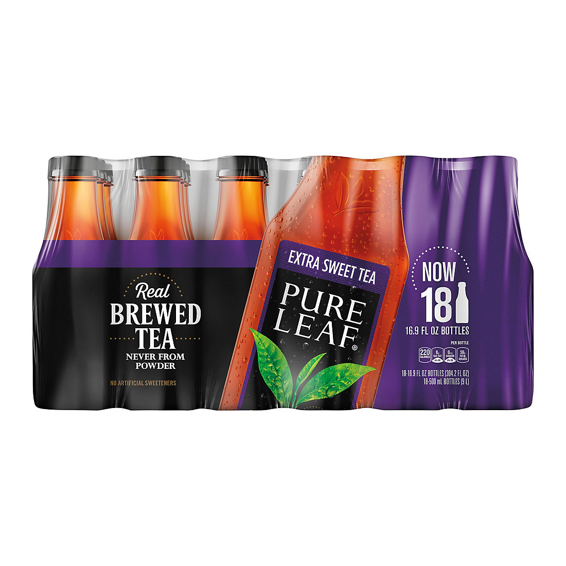 Lipton Pure Leaf Extra Sweet Real Brewed Iced Tea, 18 pk./16.9 oz.