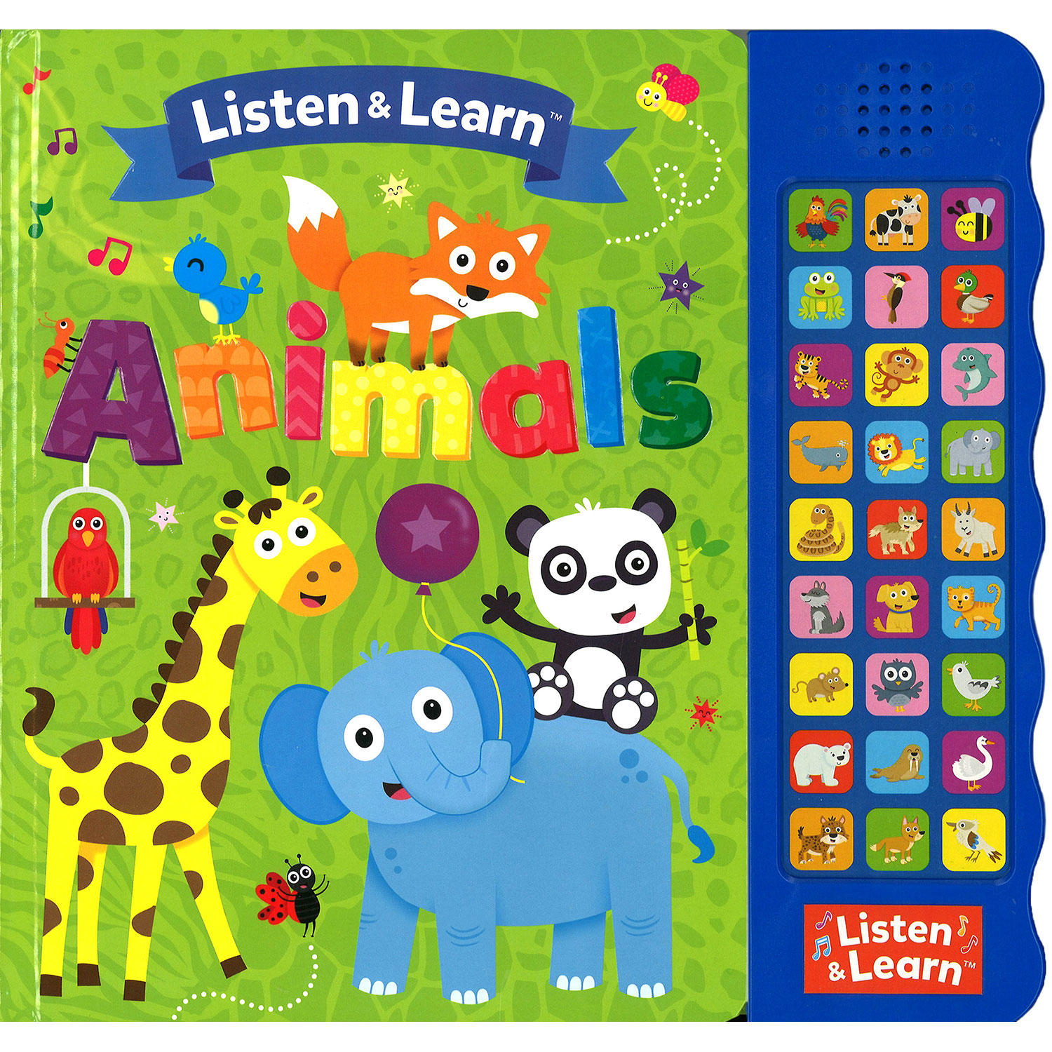 Listen and Learn 27 Button Sound Animals