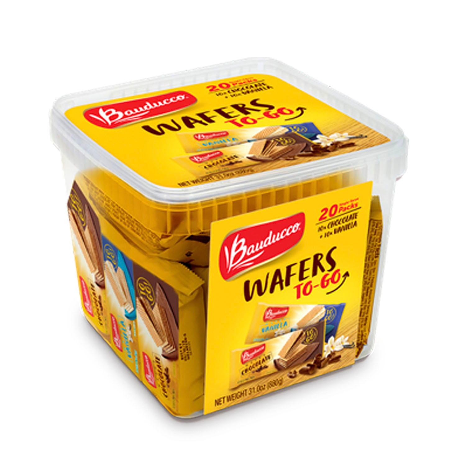 Bauducco Wafer Tub (20 pk.)