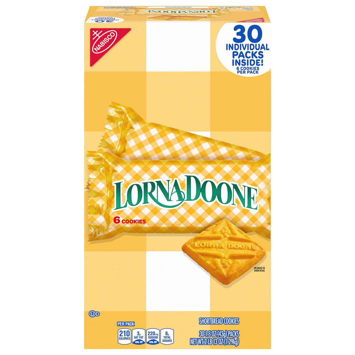 Lorna Doone Shortbread Cookies (1.5 oz., 30 pk.)