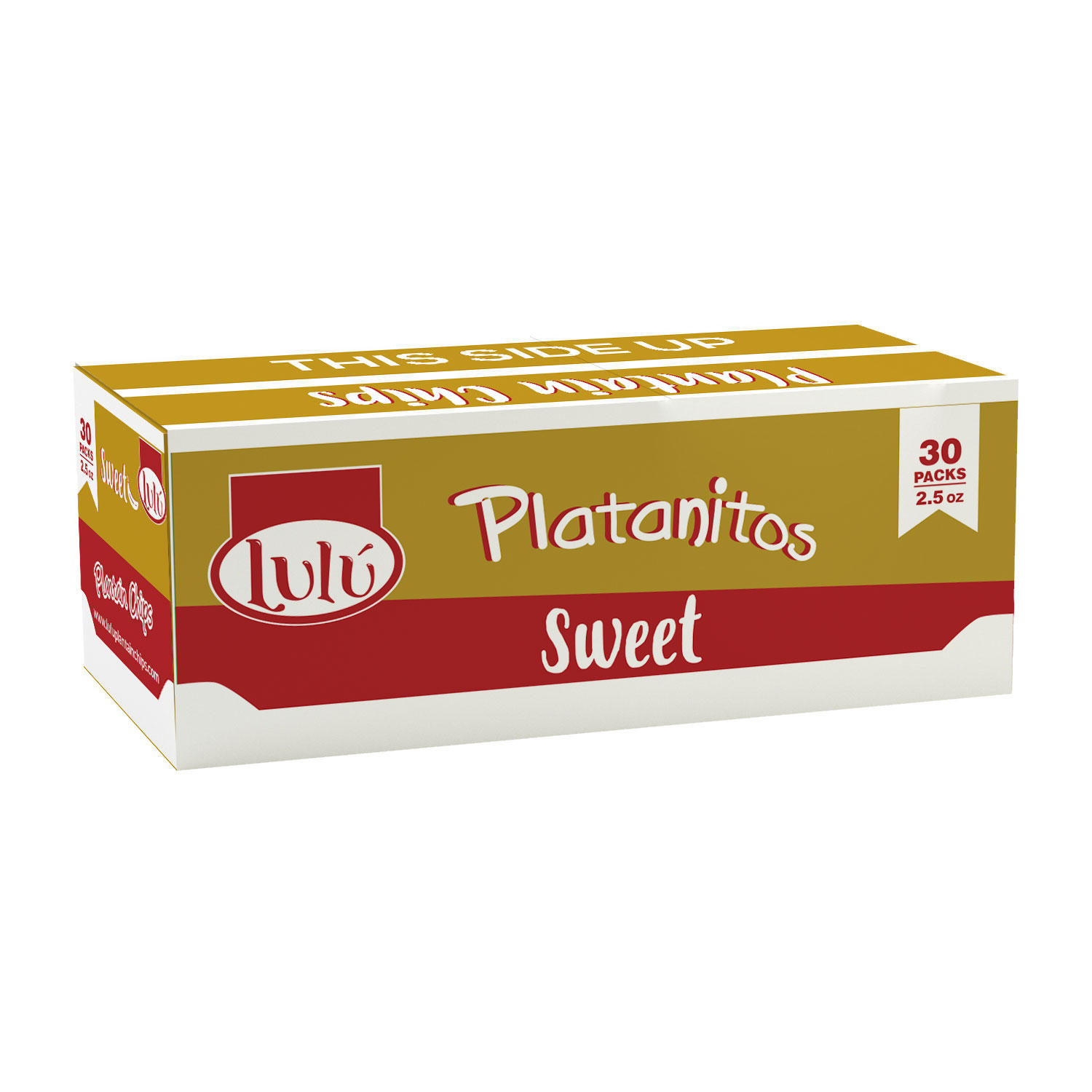 Lulu Sweet Plantain Chips (2.5 oz., 30 ct.)
