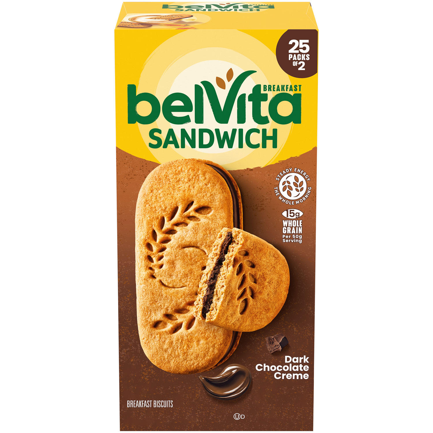 belVita Dark Chocolate Creme Breakfast Biscuits (25 pk.)