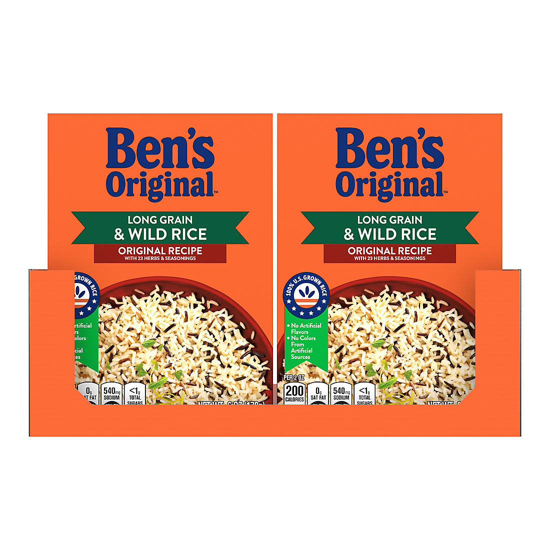 Ben's Original Long Grain & Wild Rice, 6 pk.