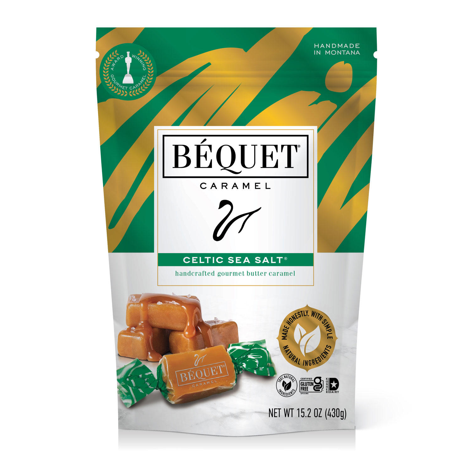 Béquet Gourmet Celtic Sea Salt Caramel (15.2 oz.)