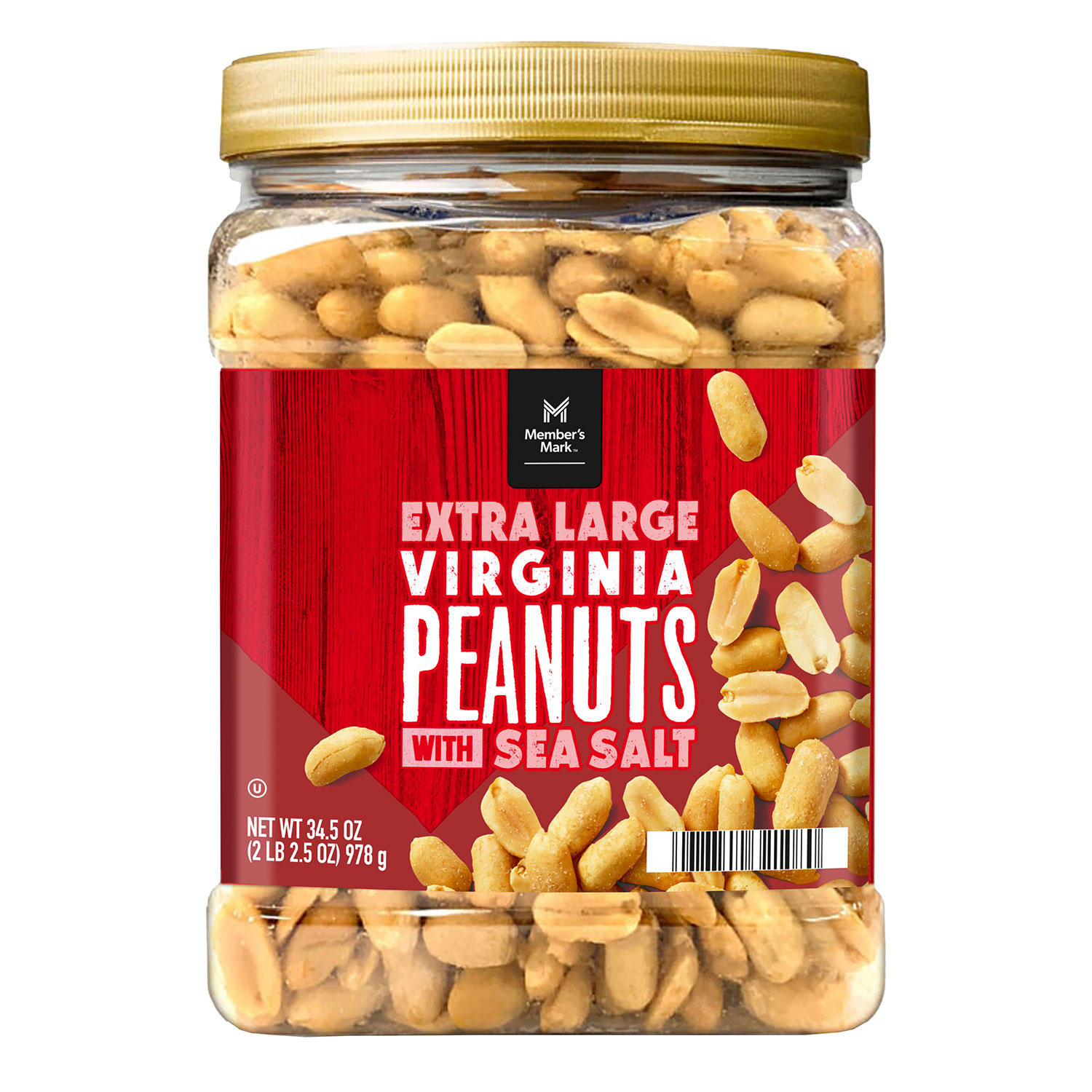 Member's Mark Extra Large Virginia Peanuts (34.5 oz.)