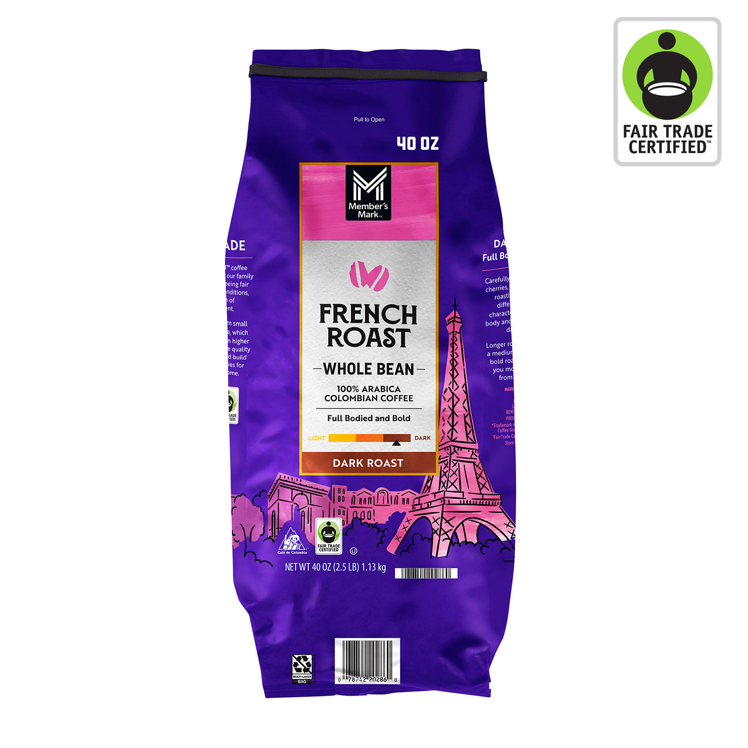 Member's Mark French Roast Whole Bean Coffee (40 oz.)
