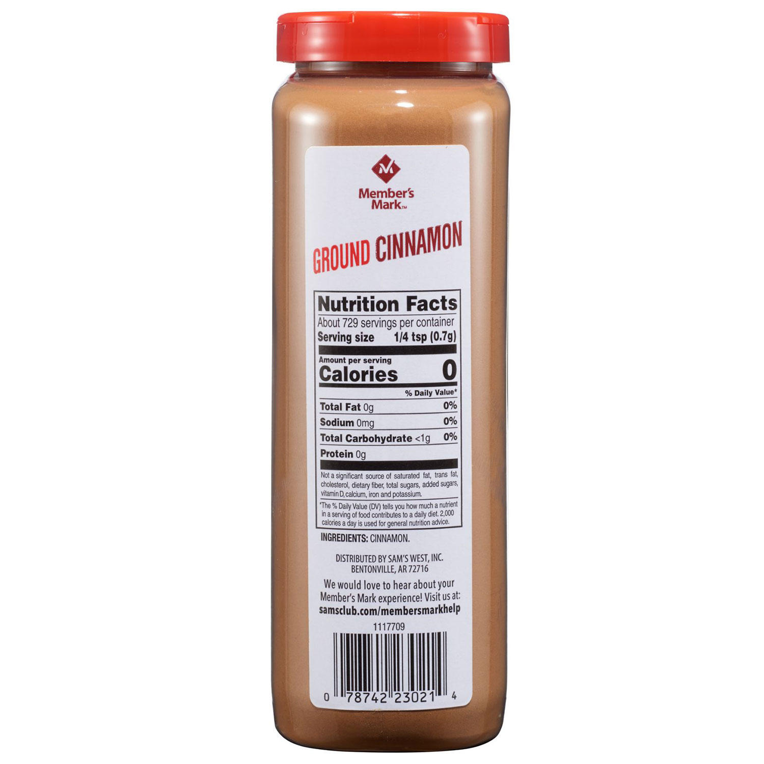 Member's Mark Ground Cinnamon 18 oz