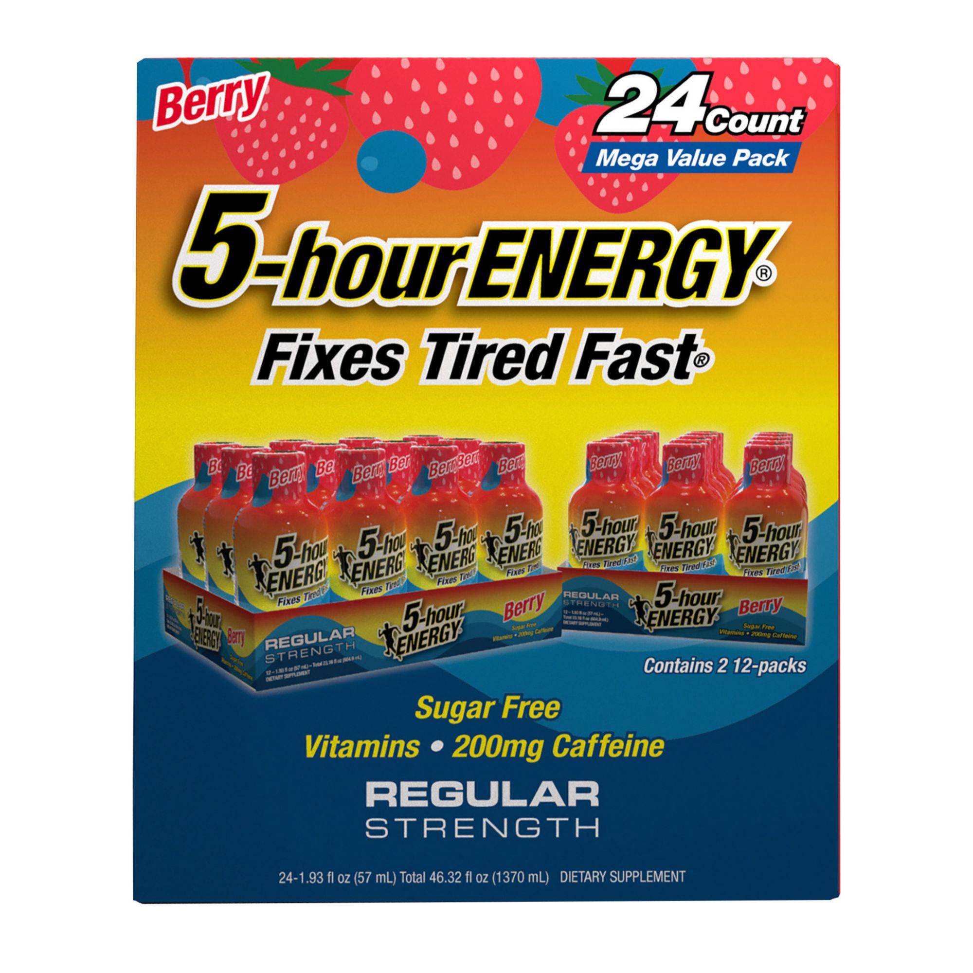 5 Hour Energy Berry, 24 pk.