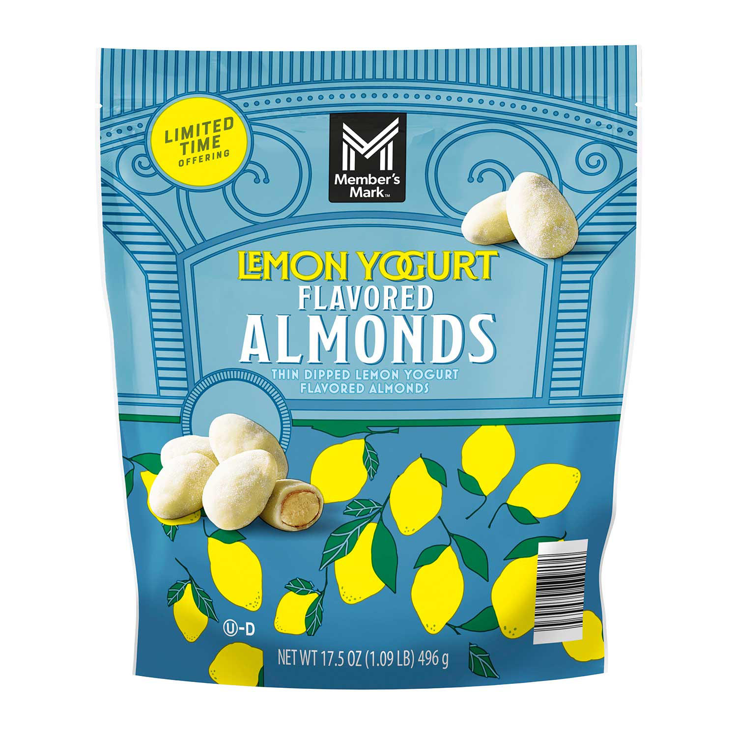 Member's Mark Lemon Yogurt Almonds (17.5 oz.)
